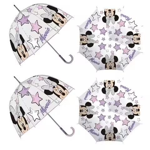 Karactermania Paraguas Manual Burbuja Minnie Disney 48cm Producto Oficial - 1