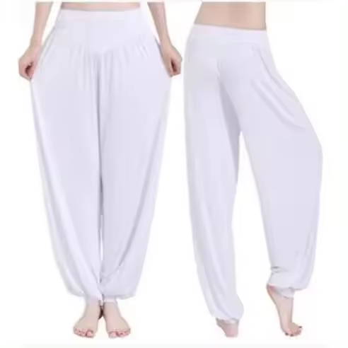 Pantalones de Yoga para Mujer, Mallas de talla Grande, bombachos Coloridos, Baile, TaiChi - 1