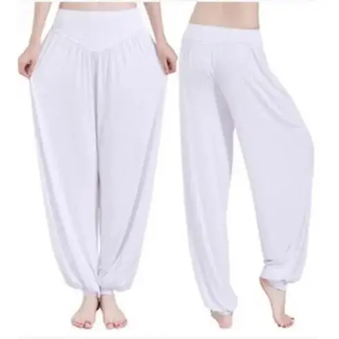 Pantalones de Yoga para Mujer, Mallas de talla Grande, bombachos Coloridos, Baile, TaiChi - 1