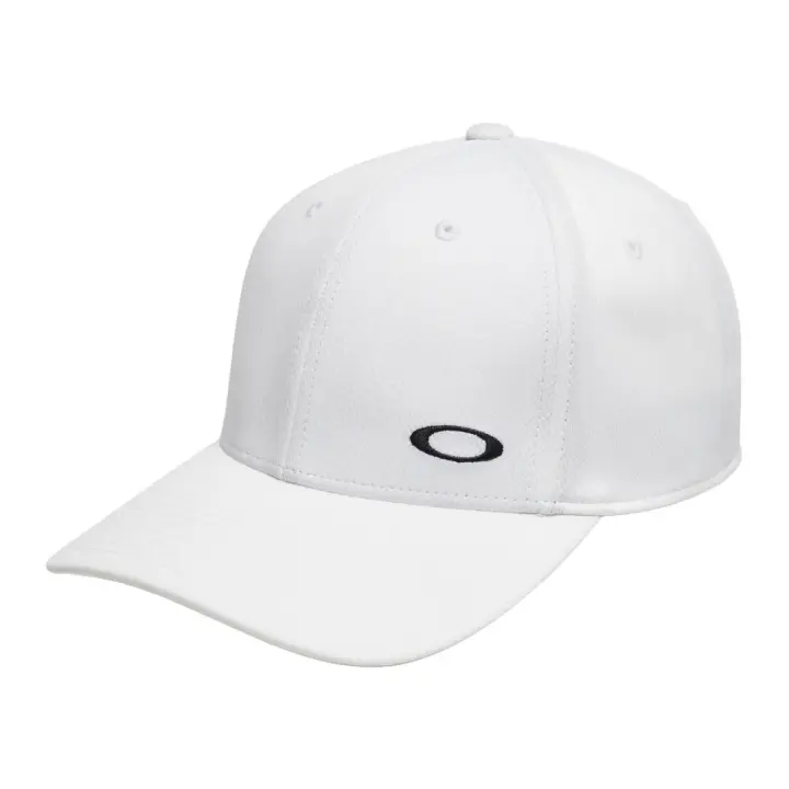 Gorra Blanca Oakley Tinfoil 3.0 White de Ajuste Fijo - 1