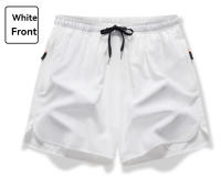 Shorts De Deporte Para Hombres Verano Corte Casual De Seda Helada Alta Calidad Ligero Secado Rápido Para Fitness Y Correr Talla True - details 11
