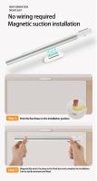 Lámpara Nocturna LED Recargable Con Sensor De Movimiento Para Cocina Luz De Mesa De Aluminio Tipo C Para Armarios - details 11