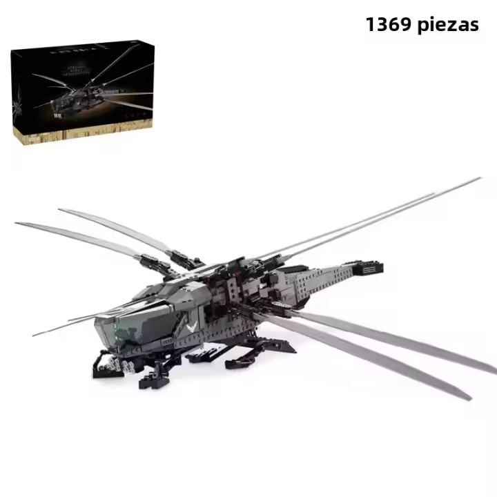 Kit De Construcción De Ornitóptero Plane LE GP Dune Royal Atreides Beast 1369PCS Juguete Educativo Para Niños Y Adultos - 1