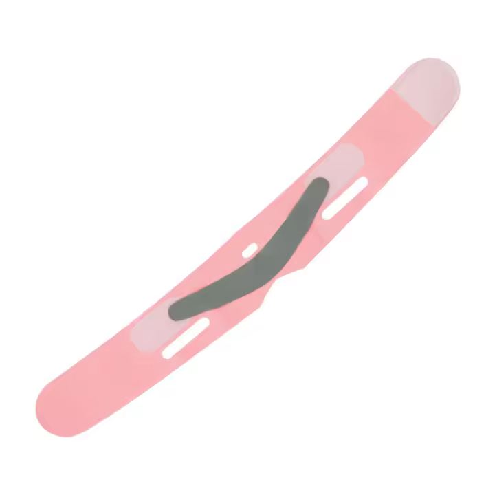Vendaje facial elástico japonés en forma de V, cinturón facial pequeño, máscara de estiramiento facial, cinturón elástico para mentón, herramienta de cuidado facial - 1