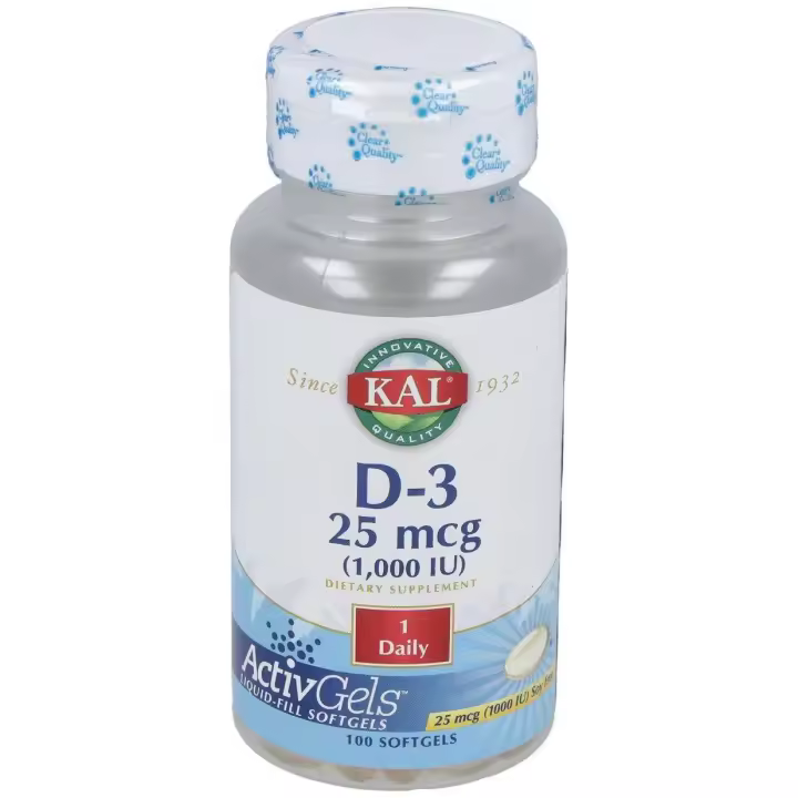 D-3 25 Mcg (1000 Ui) Perlas Activgel 100 U - 1