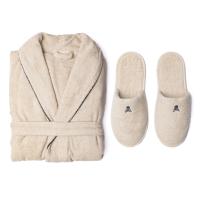 Scalpers Home Set de Albornoz y Zapatillas de Algodón 100% - Confort Absoluto y Elegancia para Momentos de Relajación en Casa - details 25