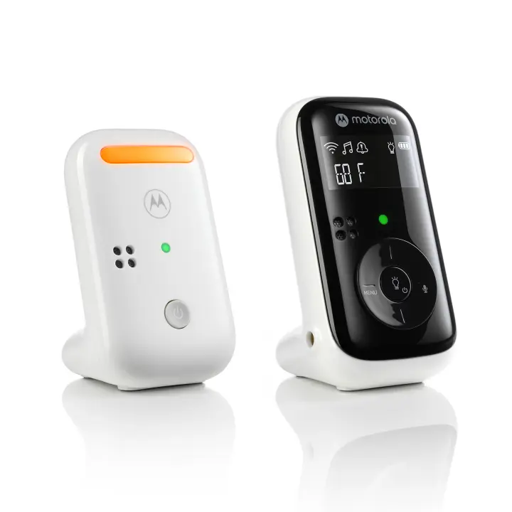 Vigilabebés con Canciones de Cuna, Luz Nocturna, Monitor de Temperatura, Habla Bidireccional, Micrófono de Alta Sensibilidad, Alcance hasta 300m, Pantalla LCD Retroiluminada, Conexión Segura DECT PIP11 - Motorola Nursery - 1