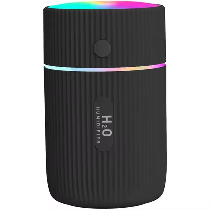 Mini Humidificador de aire para automóviles, difusor de aceite esencial, purificador portátil de Ambientador 2 modo usb con luz nocturna led, adecuado para accesorios interiores para automóviles domésticos - 1