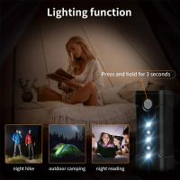 Kit de ducha exterior impermeable IP7 - 2 puestos, puerto de carga magnético, iluminación LED, manguera de 1,8 m - details 9