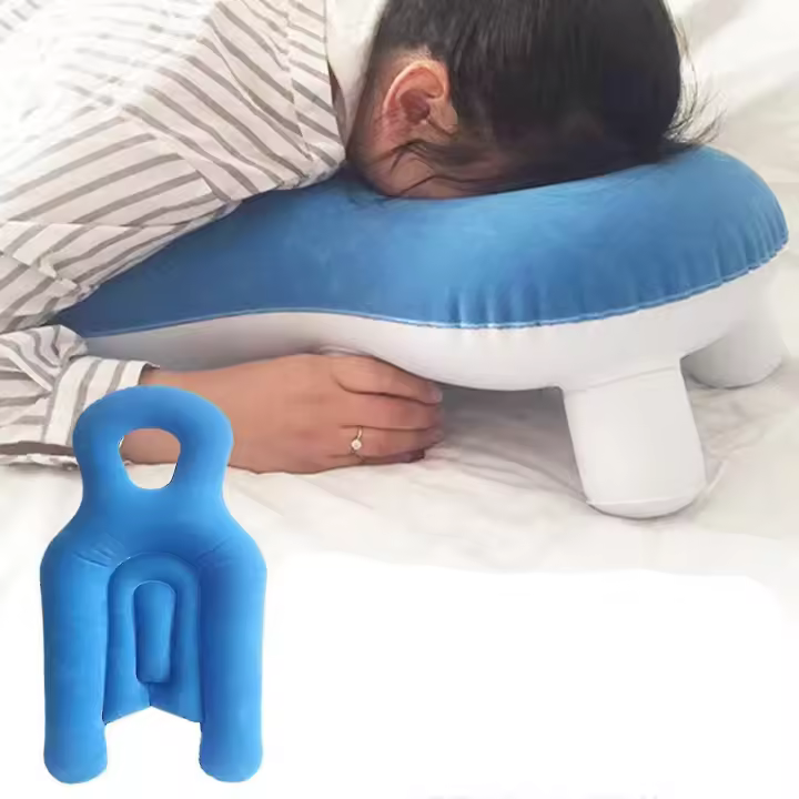 Almohada Boca Abajo, colchón de retina, almohada para después de una cirugía ocular, almohada inflable para acodarse con Retina - 1