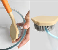 Cepillo De Limpieza Para Cocina De Silicona No Adherente Cepillo De Limpieza Para Ollas Cepillo De Limpieza Para Lavabo Cepillo De Limpieza Para Cocina Ecológico Y Duradero - details 7