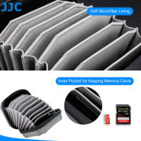 Bolsa De Filtros De Lente JJC 10 Pockets Hidroresistente Para Cámara Estuche De Transporte Para Fotografía Hasta 67mm 95mm - details 2