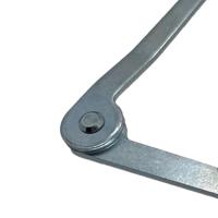 Llave De Rostro Con Agujeros Perforados Accesorios Para Llaves De 4mm Pin 18cm Para Molinos Herramientas De Eliminación De Clavos Study Pin Spanner - details 5