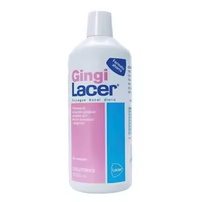 Enjuague Bucal GINGILACER 1000 ML - Previene Sangrado Gingival - 1