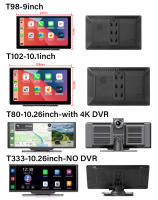 Jansite Reproductor Multimedia Universal Para Coche Con WiFi Carplay Android Auto MP5 FM AUX Cámara Soporte Compatible Con Varios Modelos - details 3
