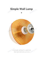 Lámpara De Pared Medieval De Vidrio Tratado Para Decoración De Pasillo Y Atrio Luz Colorida Retro Vintage Instalación En Techo - details 1