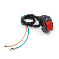 Interruptor Universal De Motocicleta 12V 7/8'' Impermeable Para Scooter Y Moto Accesorio De Manillar Con Segunda Línea De Faro - details 4