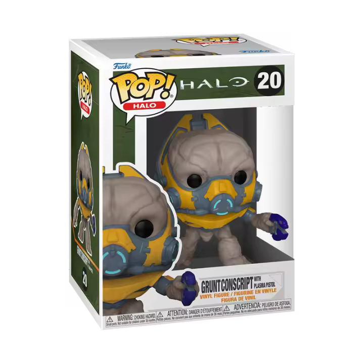 FUNKO POP! Halo - Grunt Conscript con pistola de plasma 20 - 1