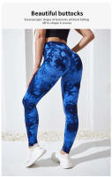 Treguas De Yoga Para Mujer Con Cintura Alta Y Sin Costuras Leggings De Gimnasio Para Ejercicio Y Fitness Talla Verdadera - details 4