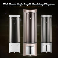 Dispensador De Jabón De Pared 200ml Para Baño Y Vestíbulo Líquido Champú Gel De Ducha Y Limpiador De Manos Para Hoteles - details 0