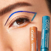 KIKO Milano NEW SUPER COLOUR WATERPROOF EYELINER, Delineador de ojos líquido con color ultracubriente y resistente al agua - details 0