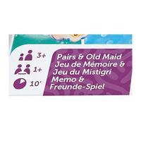 Cartamundi Princesas Disney Pixar Mini Baraja infantil de 32 cartas con princesitas Cuartetos Juego de parejas y la solterona Cenicienta Ariel Rapunzel Bella Blancanieves - details 5