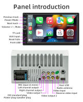 Reproductor De Coche BQCC 7'' MP5 Con Pantalla Táctil Android AUTO CarPlay BT AUX Luz Colorida Radio FM F7018C Para Vehículos - details 13