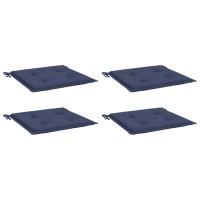 vidaXL Cojines para muebles palets 4 uds tela 40x40x3 cm Cojín Decorativo de Asiento Cojines de muebles de salon - details 2