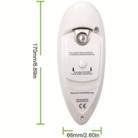Abrebotellas Eléctrico Blanco Con Borde Suave Herramientas Multifuncionales De Plástico Seguridad Abrelatas Botellas Jarra Gadget Cocina - details 2
