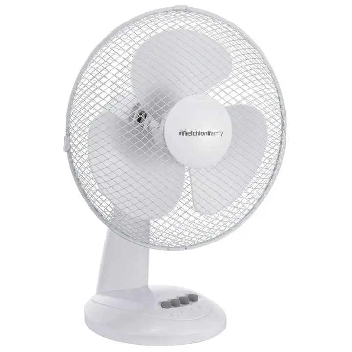 Ventilador de sobremesa MELCHIONI MF2403T30 | 30 W de potencia | 3 velocidades | 30 cm | Oscilación - 1