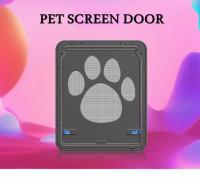 Puerta Para Perros Y Gatos De Exterior Con Cerradura Segura Instalación Fácil Ventana Puerta De Casa Acceso Libre Estilo Moderno - details 0