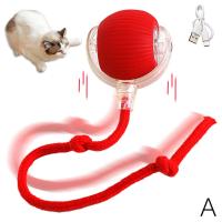 Juguete Interactivo Para Gatos Y Perros Bola Eléctrica Automática Recargable Imitación De Rata Entrenamiento Inteligente - details 17