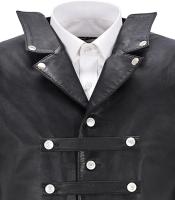 Chaleco De Cuero Vintage Para Hombre Estilo Punk Sin Mangas Top Medieval Knight Chaleco De Ciclismo Chaleco De Hip Hop - details 2