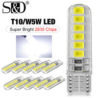 12pcs Lámparas LED T10 W5W Canbus 168 194 6000K 12V Para Luz De Maletero Lector Interior Y Señal De Placa De Automóvil - details 0
