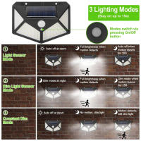 Lámpara Solar Exterior LED Para Jardín Con Sensor De Puerta Luz De Fosa Impermeable Para Navidad Y Decoración De Exteriores - details 5