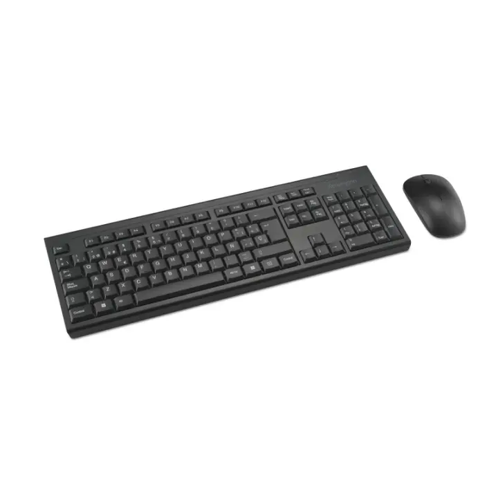 Kensington - Conjunto de teclado y ratón inalámbricos KM150 EQ para sobremesa K75562ES - 1