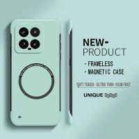 Funda De Teléfono Ultra Delgada Y Magnética Para Xiaomi 15 14/T Ultra 13 pro Magsafe PC Dura Sin Marco Anti- Huella Color Caramelo - details 5
