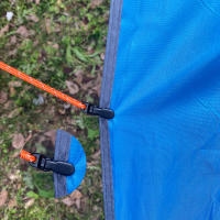 10 Pcs Abrazaderas De Toldo Clips De Tela Para Acampar Y Supervivencia Con 4 Pcs De Cuerda De Viento De 4 M Abrazaderas De Ganchillo Para Estirar El Toldo - details 1