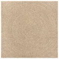 vidaXL Alfombra ZIZUR apariencia de yute interior exterior 240x240 cm - details 3