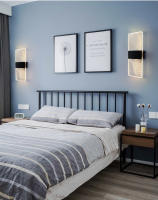 Lámpara De Pared LED Moderna Nórdica En Acrílico Láser Para Dormitorio Y Sala De Estar Luz De Noche Lateral 27cm 6W 85-265V Incluye Bombilla Instalación En Pared - details 13