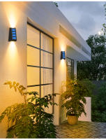 8pcs Luces Solares Para Jardín Decorativas Cambio De Color RGB Impermeables Para Pared Regalo De Navidad Iluminación Para Camino Valla Escalera - details 7