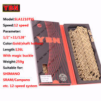 Cadena De Bicicleta YBN Para Montaña Y Carretera 10/11/12 Velocidades Compatible Con SHIMANO SRAM Con Cerradura De Enlaces - details 13