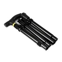Poles, Foldable, Collapsible Poles Hiking Pole Height Adjustable, Lightweight Anti-Slip for Travel Outdoor Hiking Aid Balance - details 0