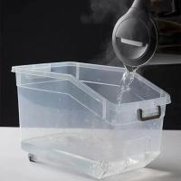 Caja De Almacenamiento De Arroz Grande Dispensador De Granos Jarra De Alimentos Secos Organizador De Cocina Contenedor De Alimentos Para Mascotas - details 8