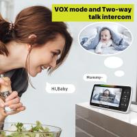 Vigilabebés-Baby Monitor de vídeo para bebés de 5 pulgadas con cámara y audio con zoom remoto Pan-Tilt. Baterías de cuna con modo VOX de conversación bidire,Envío rápidoccional,960ft Vigilabebés de largo alcance con cámara y audio. - details 8
