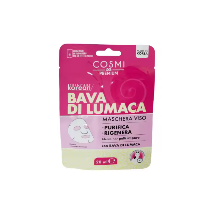 Mascarilla Coreana Purifica y Regenera con Baba de Caracol 28ml - 1