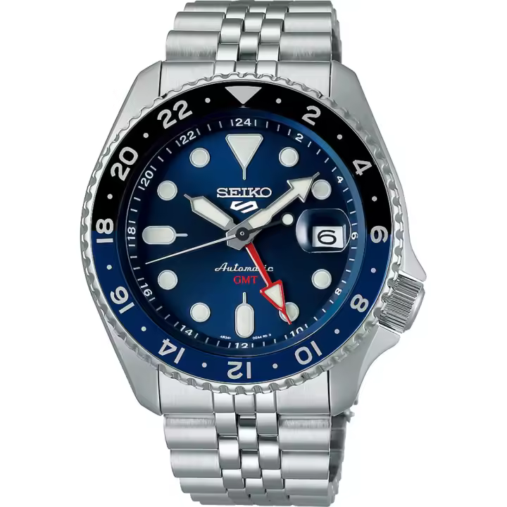 Reloj Seiko 5 Sports Style GMT Azul 42,5mm SSK003K1 - 1