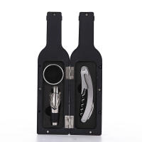 Juego De Herramientas Para Botellas Navideñas En Forma De Botella Con Abrebotellas Y Corchos Metálicos Para Barra Eco-amigables Accesorios Para Hogar Y Bares - details 13
