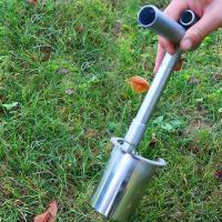 Samplador De Suelo De Acero Inoxidable Herramienta De Jardín Portátil Para Plantar Y Transplantar Brotes Agropecuaria Pulverizador - details 1