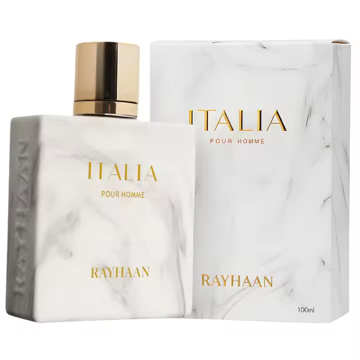 Rayhaan Italia Eau de Parfum Hombre 100 ml – Perfume Masculino Árabe Intenso, Elegante y Duradero - 1